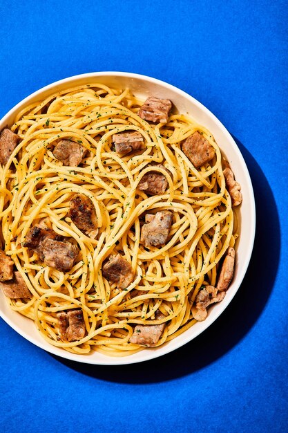 Meat pasta