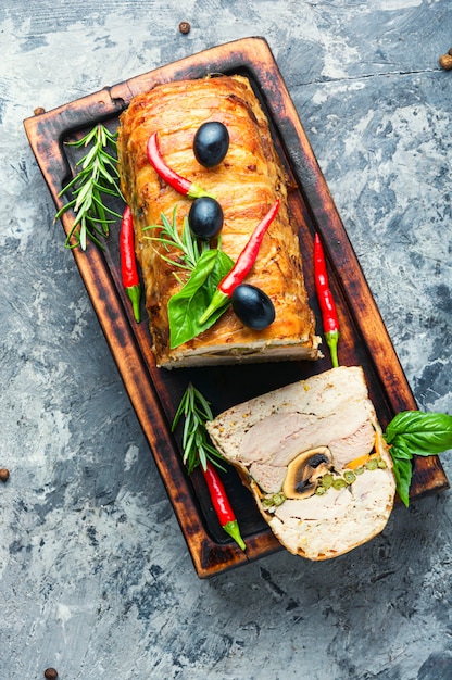 Meat Terrine voor Kerstmis