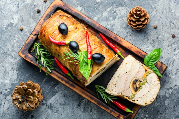 Meat Terrine voor Kerstmis