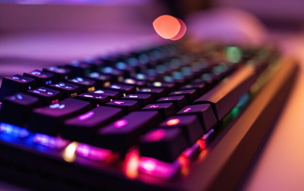 Photo mechanical gaming keyboard with rgb backlighting gamer stand for playing video games