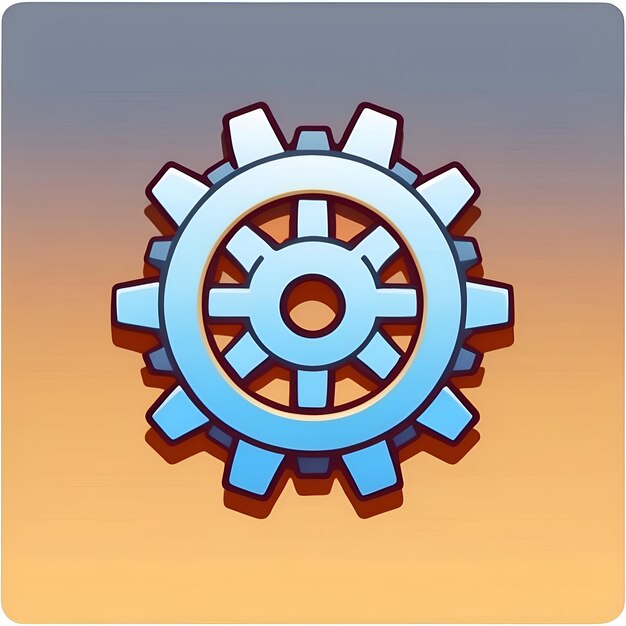 Photo mechanical gear cogwheel icon gear system industrial machinery gear mechanism technical cog en