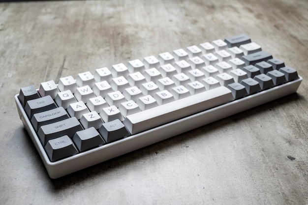 The mechanical keyboard