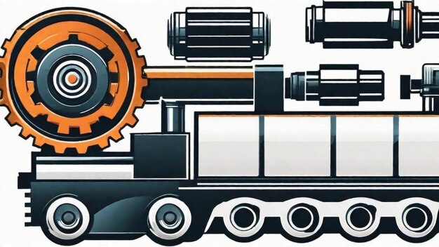 Photo mechanical machinery in action