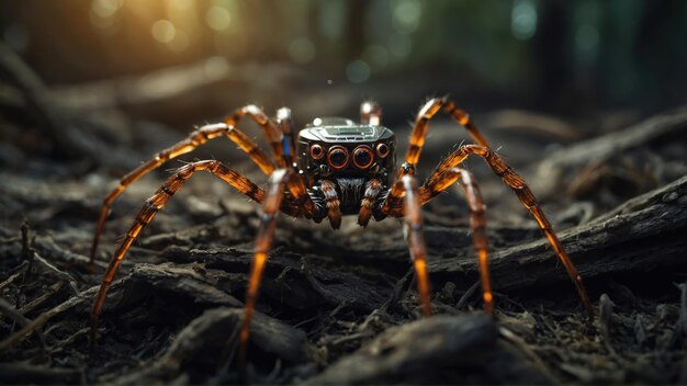 写真 メカニカル・スパイダー