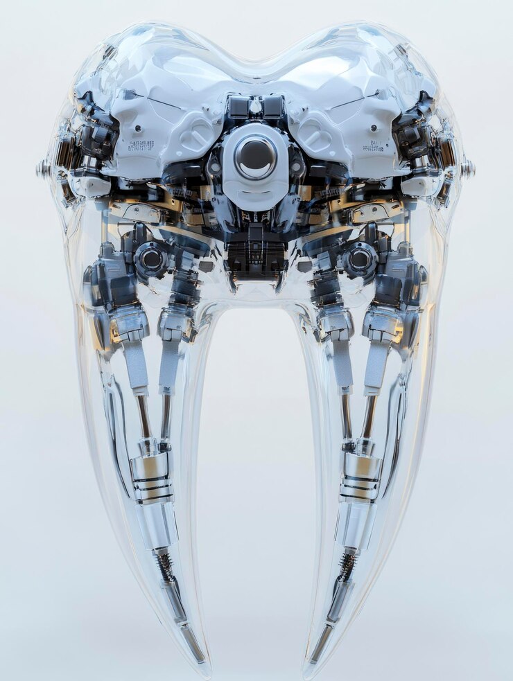 A Mechanical Tooth with Intricate Gears and Mechanisms