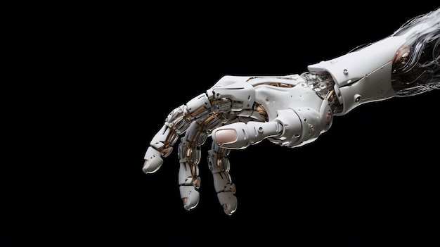 Mechanische Hand Illustratie Robotarm Afbeelding