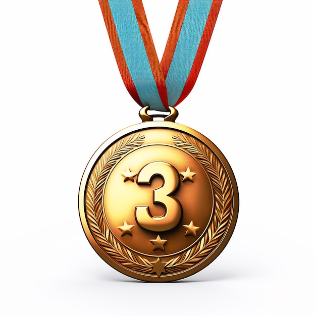 medal with white background