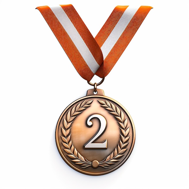 medal with white background