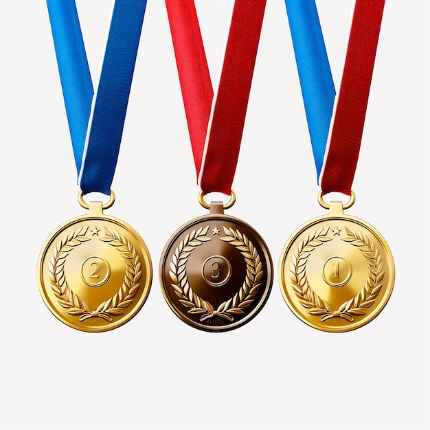 medal with white background