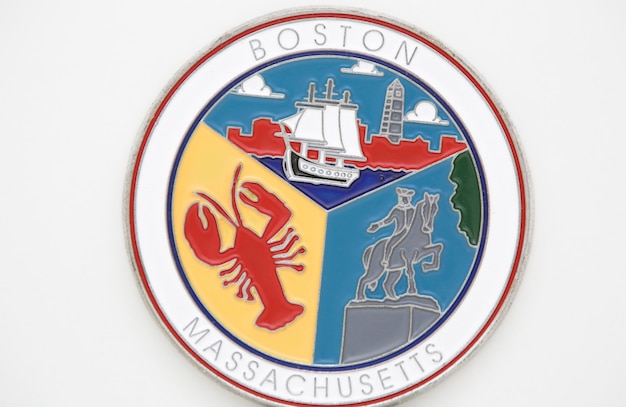 Medallion from the city of boston