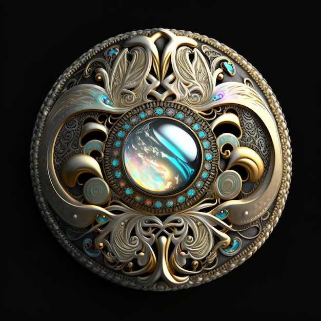 Medallions generated by AI