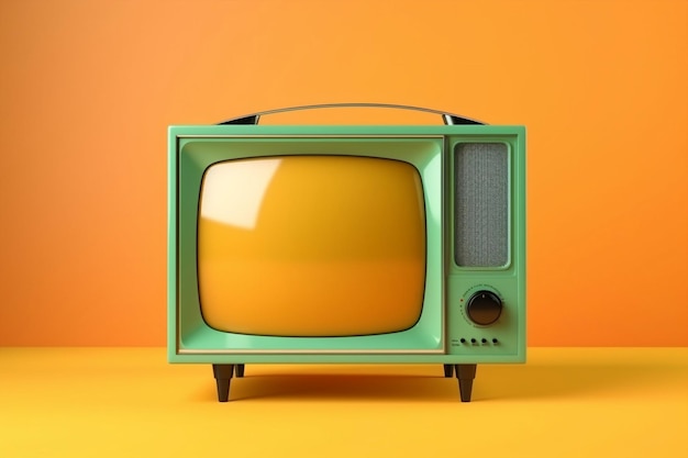 Mediatechnologie weergeven show televisie vintage oud nieuws scherm analoge nostalgie omroep entertainment lege achtergrond video retro object klassieke set tv