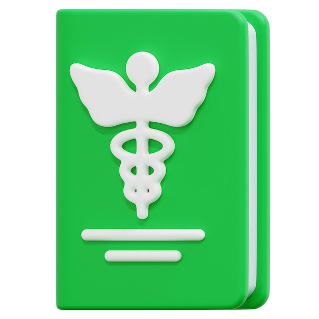 medical 3d render icon illustration