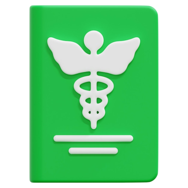 Photo medical 3d render icon illustration