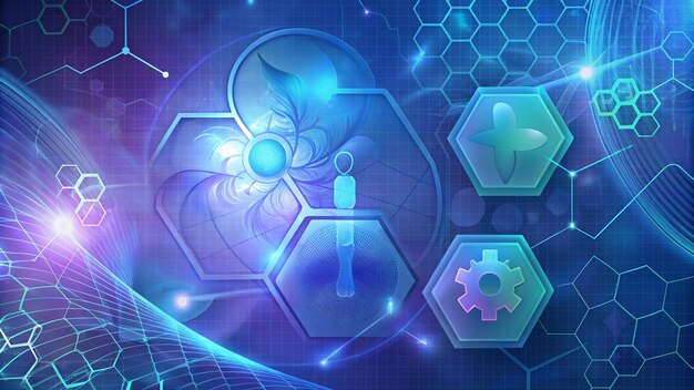 Photo medical abstract background abstract medical background image design