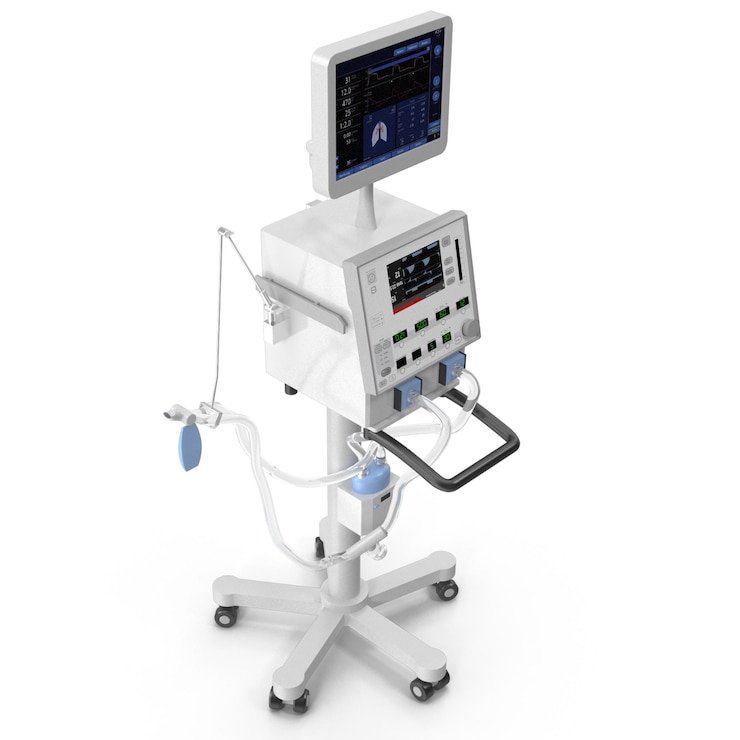 Photo medical equipment mammograph medical ventilator icu equipment microscope oxygen mask