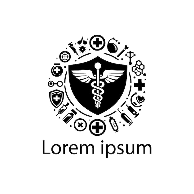 Photo a medical logo