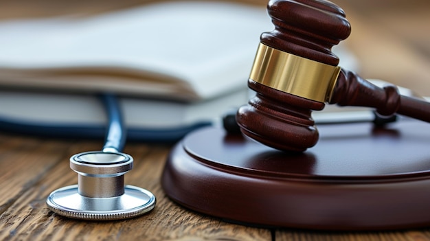 Medical Malpractice and Healthcare Law Scenes from legal cases involving medical errors or negligence highlighting accountability in the healthcare sector