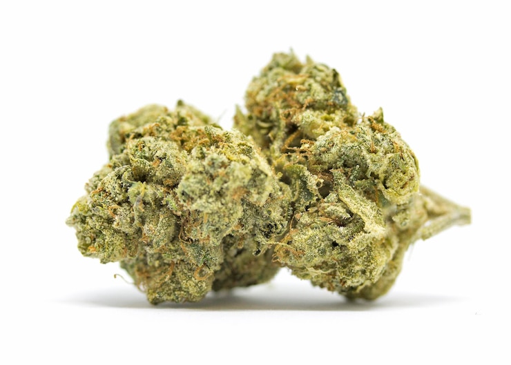 Photo medical marijuana flower bud weed flower cannabis strain bud