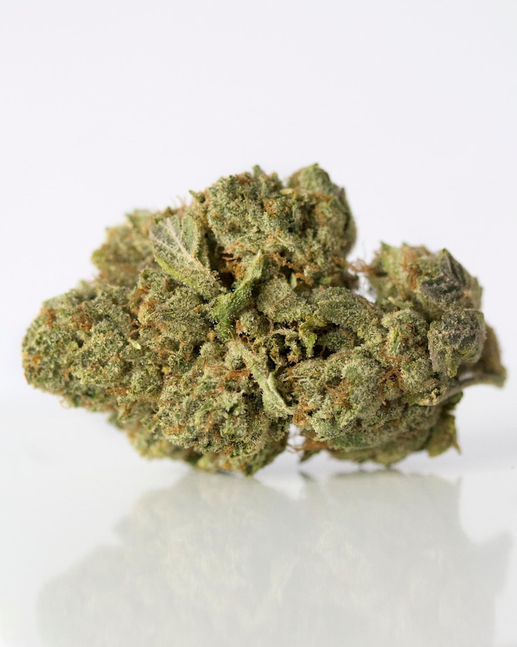 Photo medical marijuana flower cannabis flower bud weed strain