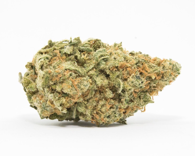 Photo medical marijuana flower cannabis flower bud weed strain