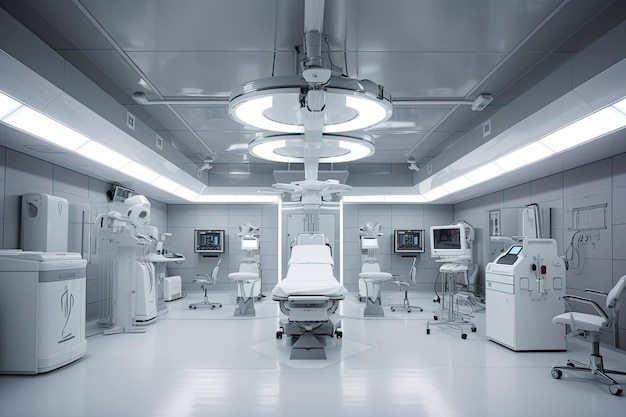 A medical operating room