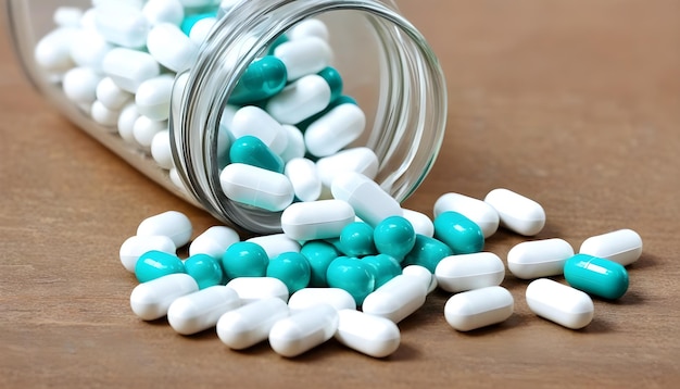 Medical Pill For Capsule Pills