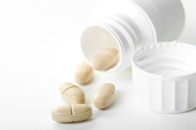 Photo medical pills for the treatment of patients