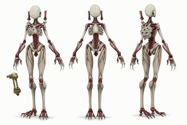 Medical research human skeleton model specimen human body anatomy skeleton model