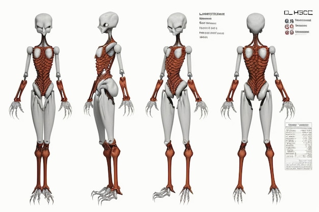 Medical Research Human Skeleton Model Specimen Human Body Anatomy Skeleton Model