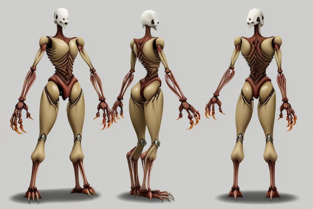 Medical research human skeleton model specimen human body anatomy skeleton model
