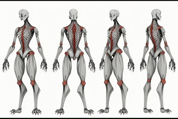 Medical Research Human Skeleton Model Specimen Human Body Anatomy Skeleton Model