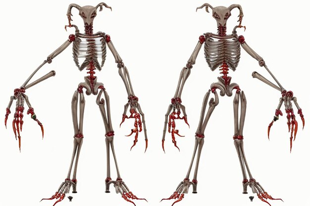 Medical research human skeleton model specimen human body anatomy skeleton model