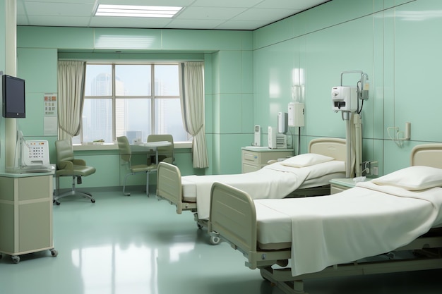 Medical room background