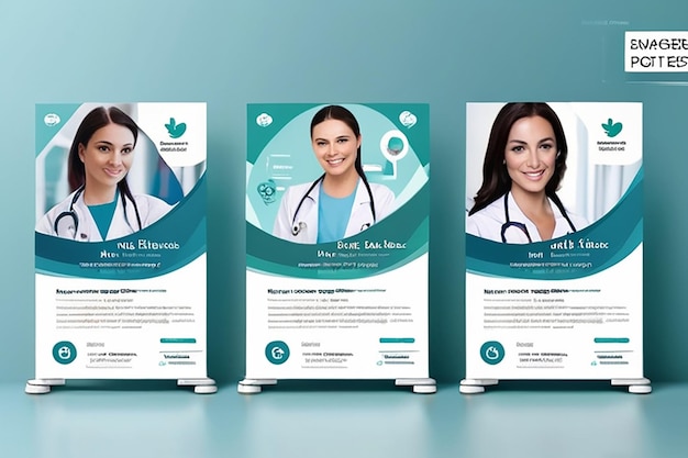 Photo medical social media post template healthcare social media banner template healthcare post social media banner ad