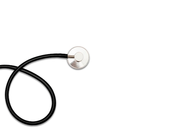 Medical stethoscope health care service concept background Empty spaces can include text images for advertising purposes