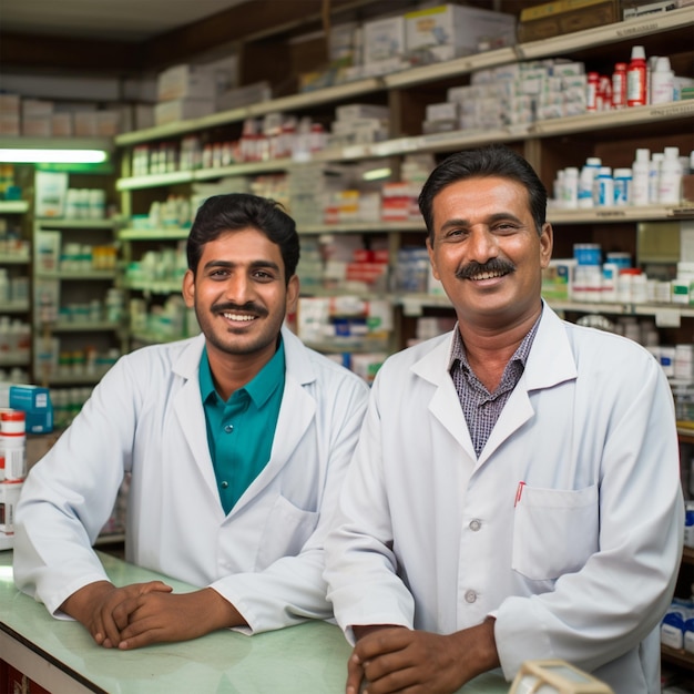 Medical Store in the doctor tablet pharmacy