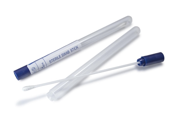 Medical swab stick for sampling bacteria for culture