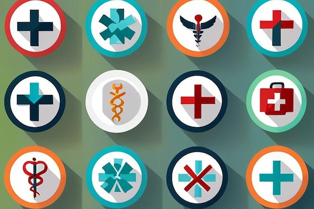 Photo medical symbols