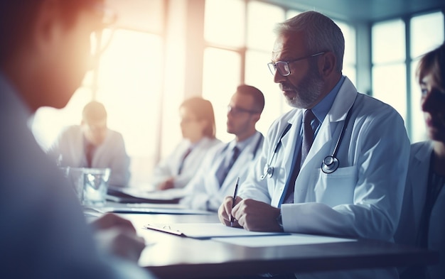 Medical Team Discussing Conference