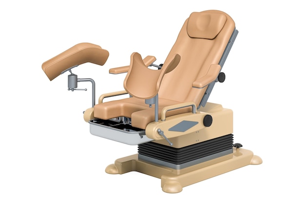 Medicals Gynecological Examination Chair 3D rendering