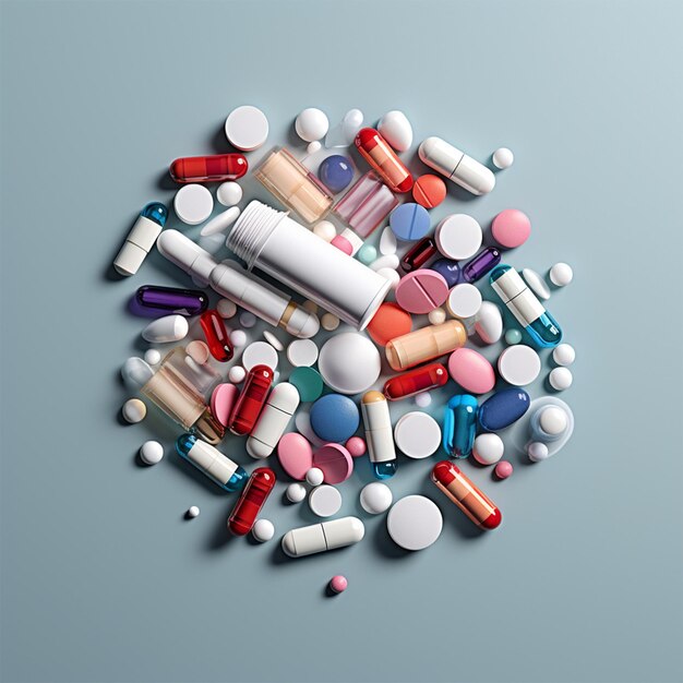 Medicatie-icone farmaceutische producten