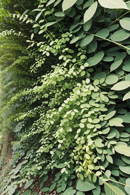 Foto medicijn van moringa blad