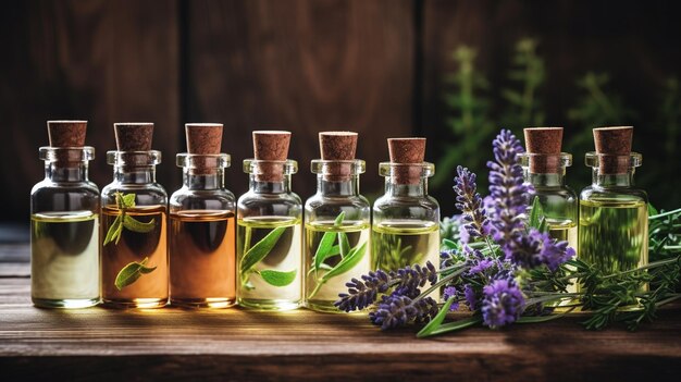 Medicinal herbs and tinctures homeopathy AI Generative AI