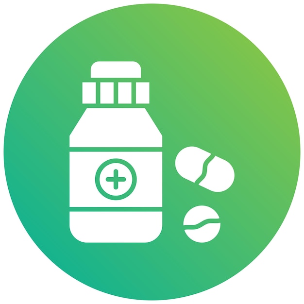 Photo medicine vector icon design illustration