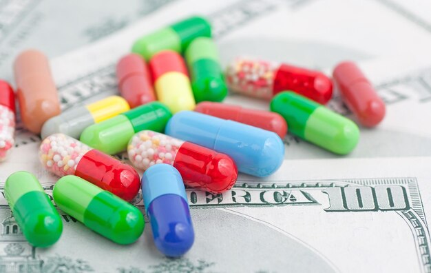 Photo medicines costs money