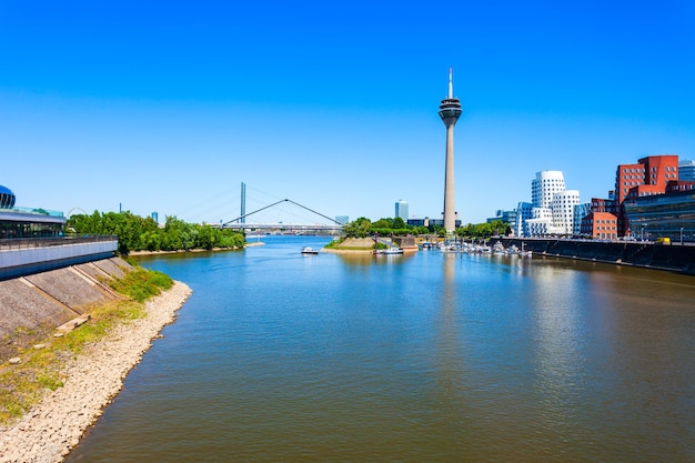 Medienhafen Media Harbour district Dusseldorf