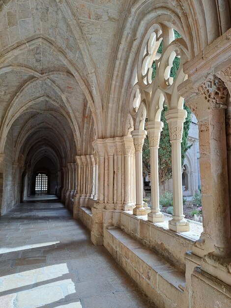 Medieval architecture stone arches