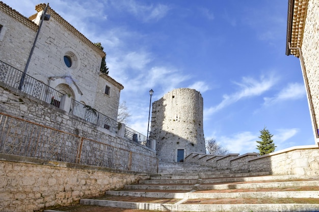 Photo medieval castle in campobasso molise italy