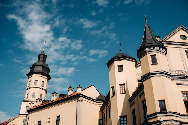 Medieval castle in Nesvizh, Minsk region